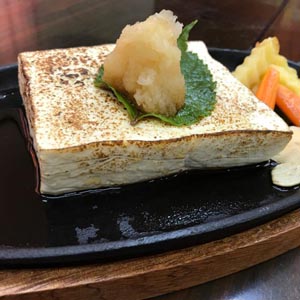 壱州豆腐の冷ややっこ